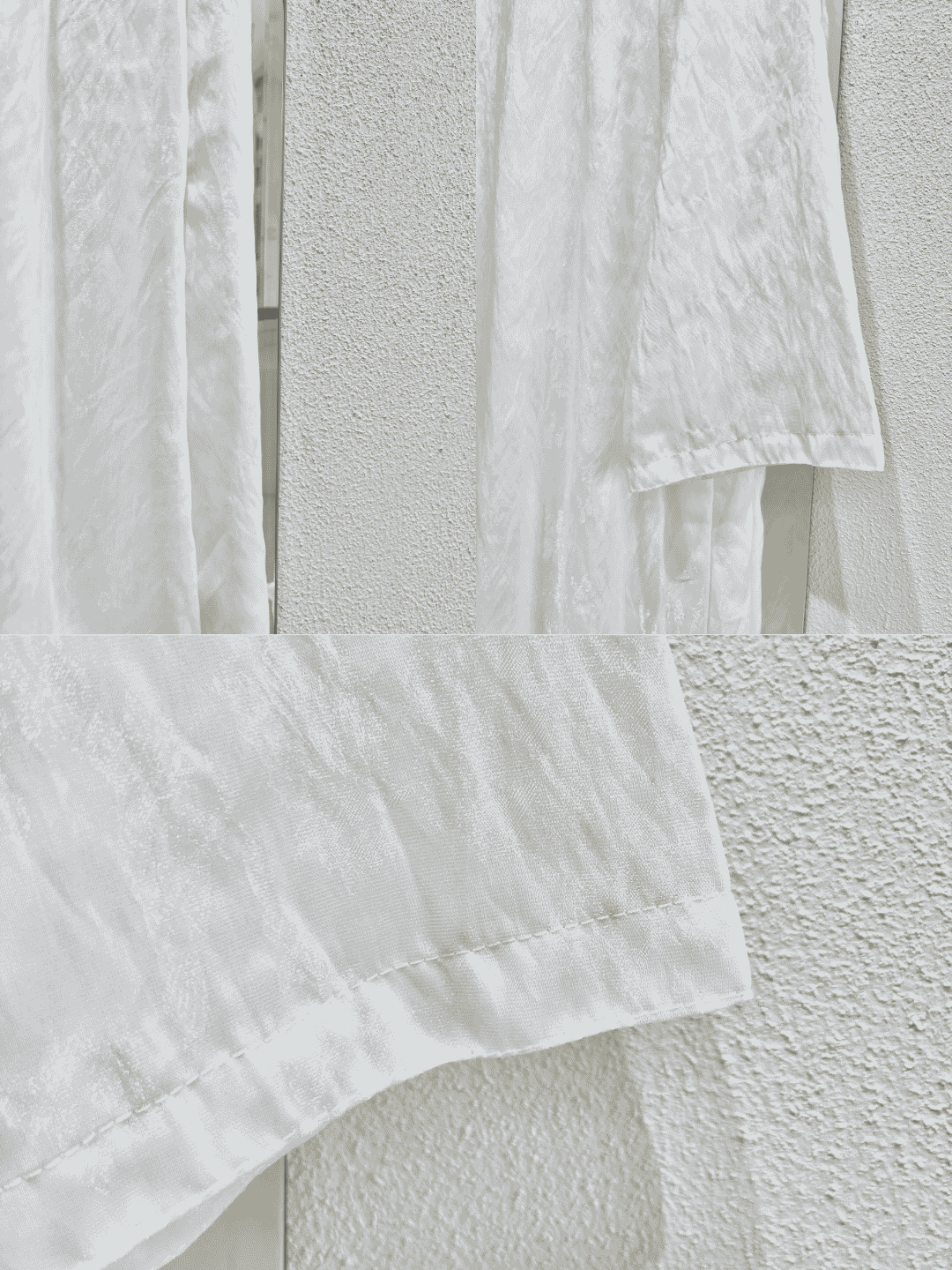 Ghaniea-LE JARDIN BASIC WHITE ABAYA