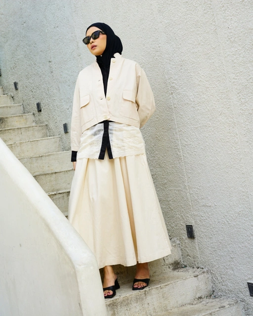 SARALACE SORI BARREL JACKET