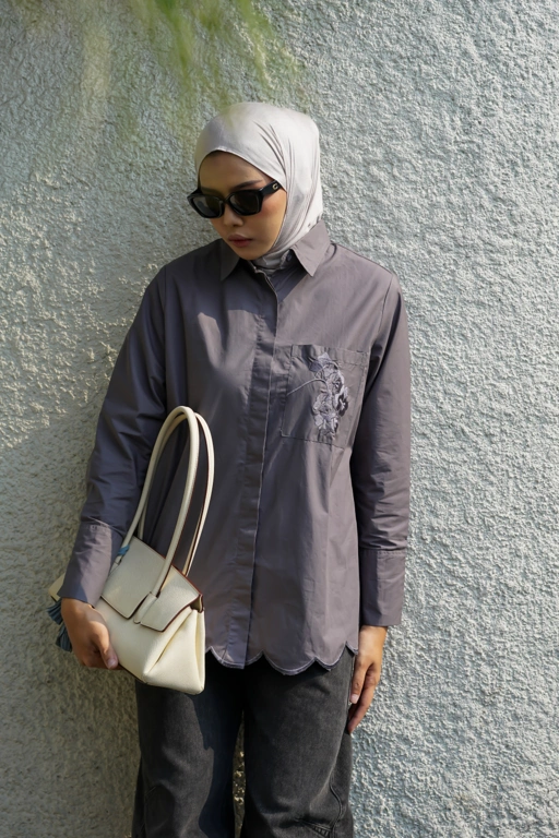 SARALACE POCKET EMBROIDERY