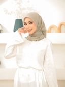 Ghaniea Heritage-Jilbab Paris Jpn Premium Sulam Kayu Manih