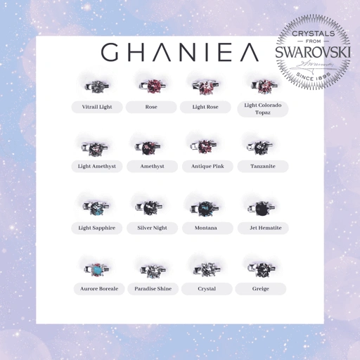 Ghaniea - Bross Dagu mini Swarovski Brooch / Bros Dagu/ safety pin / bros peniti