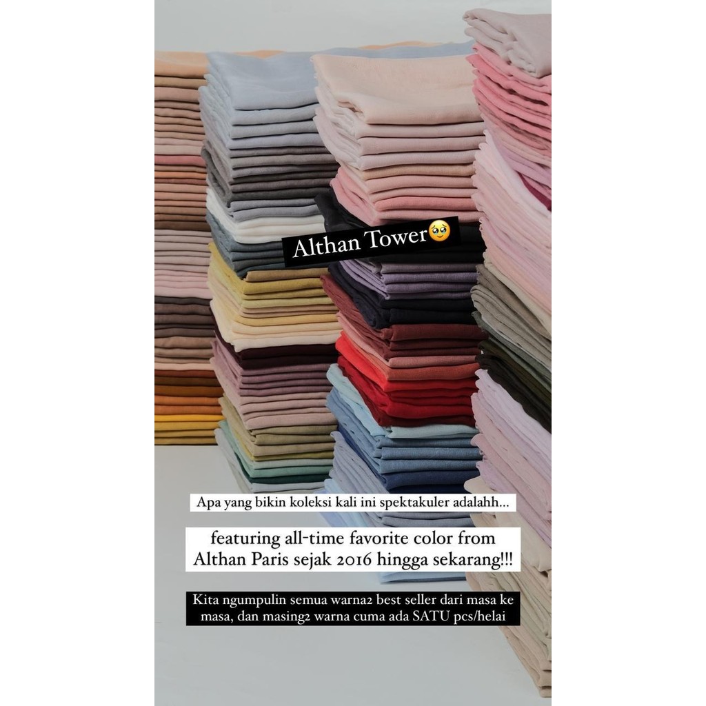 Ghaniea - Jilbab Althan Paris Japan Premium Hijab Paris Japan Series 89