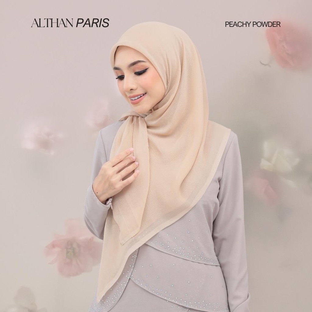 Ghaniea - Jilbab Althan Paris Japan Premium Hijab Paris Japan Series 89