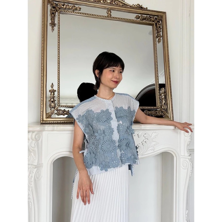 SARALACE 3D BLOOM VEST