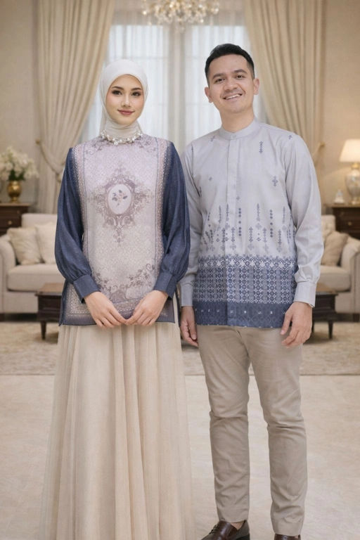 Image of Bundling Aura Series NAVY , Koko + Blouse