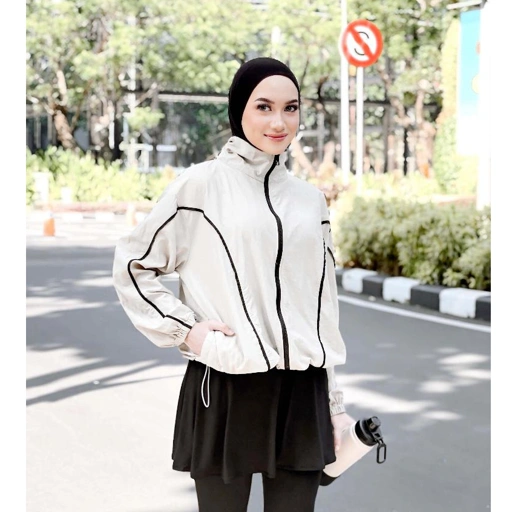 Image of Vanilla Hijab Sportwear