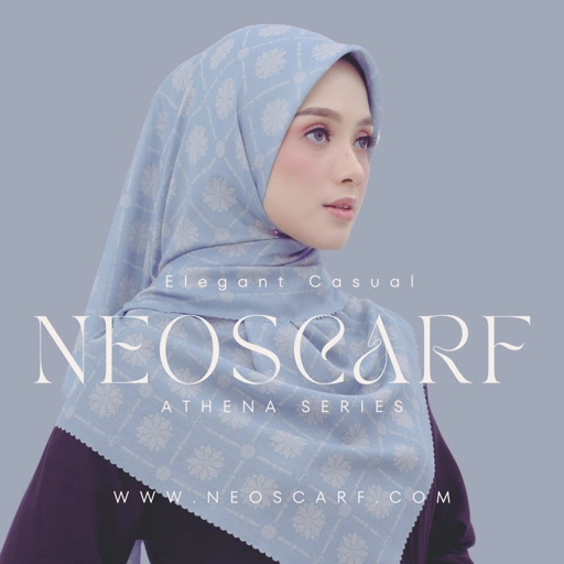 Image of NEOSCARF - ATHENA ROYAL BLUE