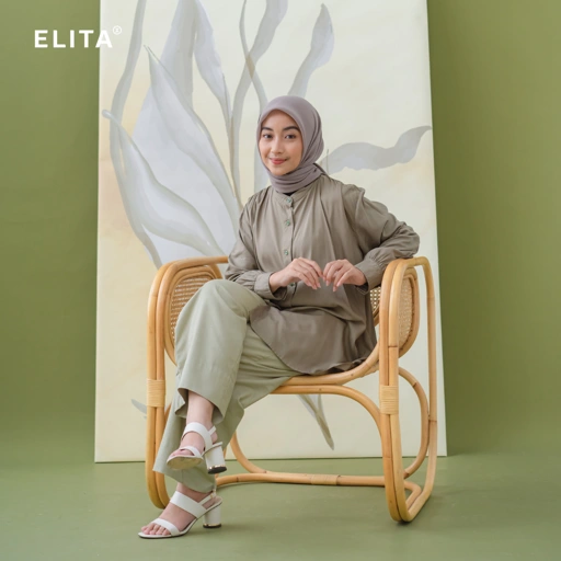 Image of Elita GITA BLOUSE Cotton Viscose Blouse Wanita Blouse Cotton Atasan Cotton