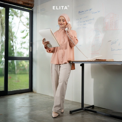 Image of ELITA OFFICIAL - DINA KULOT (Cotton Stretch, Adem, fit to Formal or Unformal Look)
