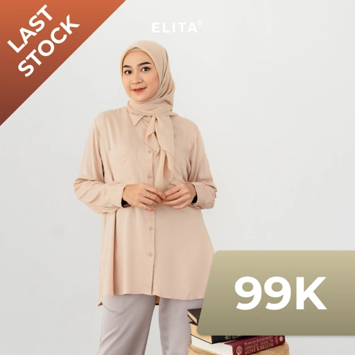 Image of Elita SASANTI SHIRT Rayon Twill  Atasan Wanita Kemeja Rayon Kemeja Wanita