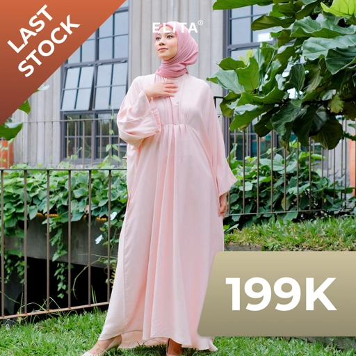 Image of ELITA OFFICIAL - HARA KAFTAN (Bahan Shiny Rayon, cooling effect, menyerap keringat)