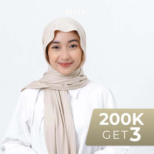Image of Elita KIRANA PASHMINA 2.0 Rayon Spandex Pashmina Rayon Pashmina Rayon Spandex Kerudung Rayon