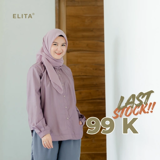 Image of Elita DANASTRI BLOUSE Toyobo Atasan Wanita Pakaian Wanita Blouse