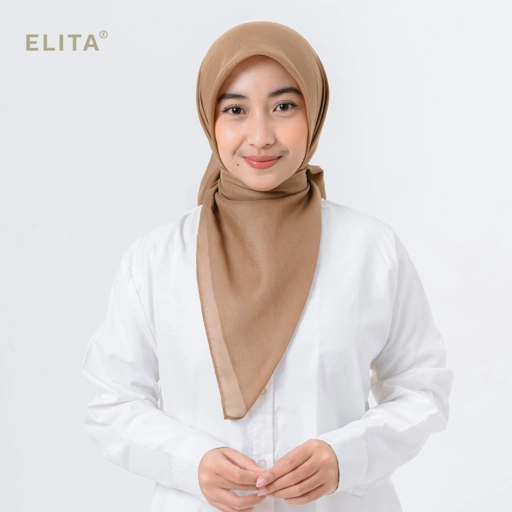 Image of ELITA RAHAYU Paris Ultima Segiempat Kerudung Segiempat Polos Hijab Square Paris