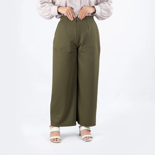 Image of ELITA OFFICIAL - MEGA KULOT (Bahan Scuba yang ironless, tanpa ban bagian pinggang memberikan efek pinggang lebih kecil)