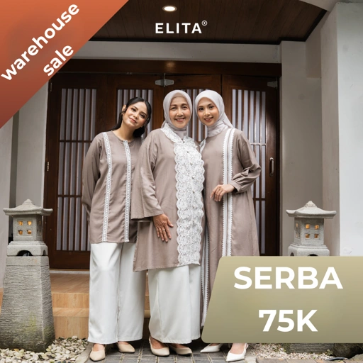 Image of ELITA WAREHOUSE SALE KEMEJA DAN BLOUSE 75K!