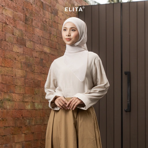 Image of ELITA OFFICIAL - NAWANG BLOUSE (Blouse Katun yang lembut di kulit dengan Look Simple dan Modern)