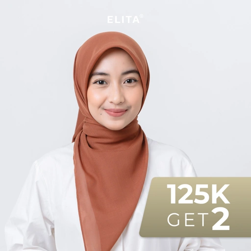 Image of ELITA OFFICIAL - TANAYA SQUARE (Voal Lux tidak tebal, 40 warna pilihan)
