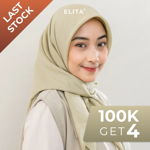 Image of ELITA OFFICIAL - NADA SQUARE (Bahan Voal yang mudah dibentuk)