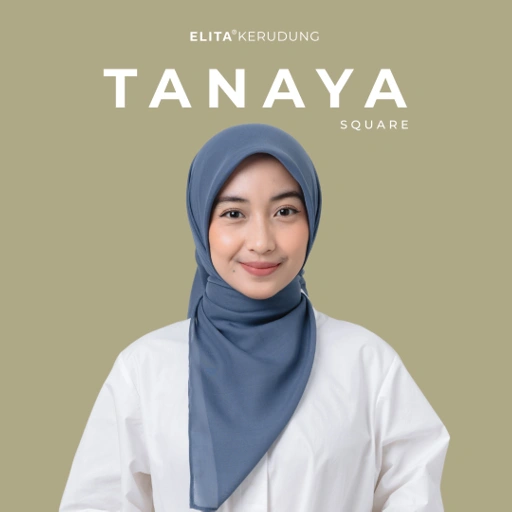 Image of ELITA TANAYA Segiempat Voal Lux Kerudung Square Hijab Voal