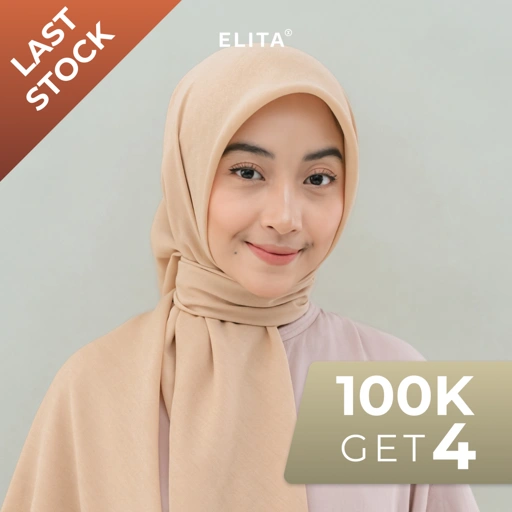 Image of ELITA OFFICIAL - HANA VOAL SQUARE (Bahan Voal, tebal dan tidak licin)