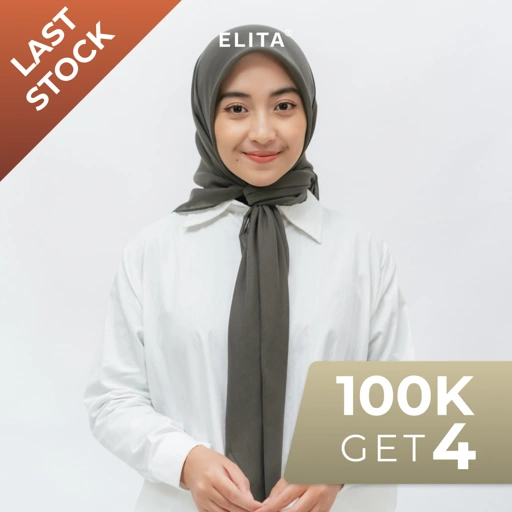 Image of ELITA PRISA Segi empat Paris Basic Kerudung Square Hijab Segiempat