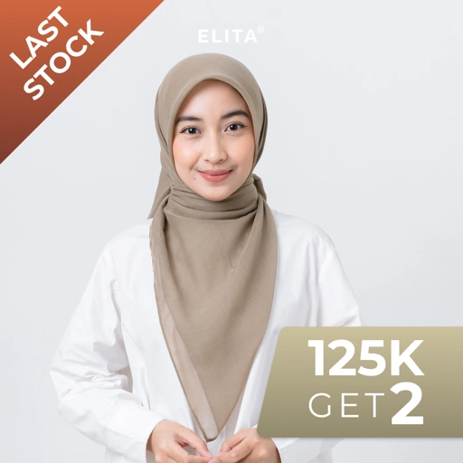 Image of ELITA OFFICIAL - AMRITA SQUARE (Paris Basic, tidak licin dan tidak terawang)