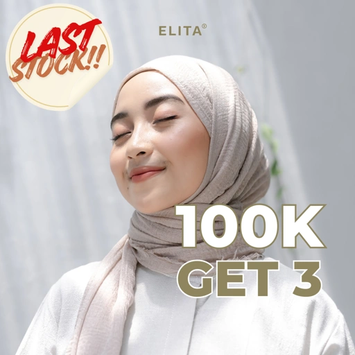 Image of ELITA NIMAS Pashmina Cotton Crincle Pashmina Crincle Kerudung Crincle Kerudung Pashmina
