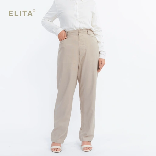Image of ELITA OFFICIAL - LARAS PANTS (Bahan Katun, Office Look)