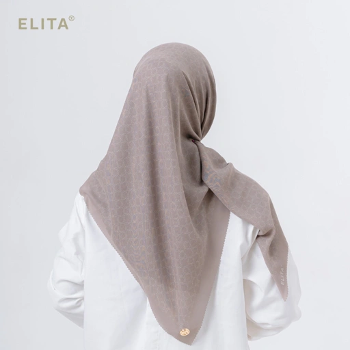 Image of ELITA MONOGRAM SCARFT 2.0 Segi empat Voal Premium Kerudung Motif Kerudung Segiempat Motif Kerudung Segiempat Hijab Square