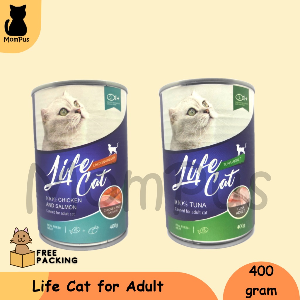 Life CAT Kaleng ADULT 400gr Tuna / Chicken Salmon