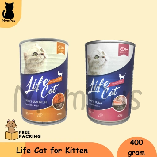 Image of Life CAT Kaleng KITTEN 400gr Tuna / Salmon
