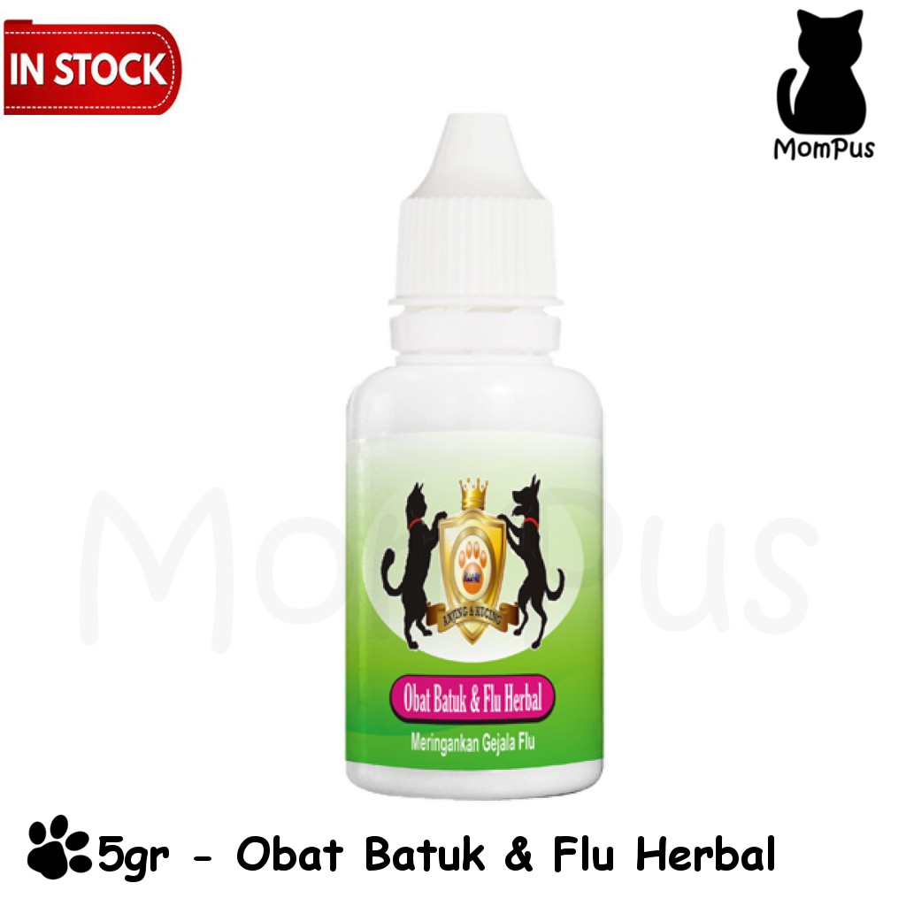 Obat Batuk Flu Herbal 30mL KUCING