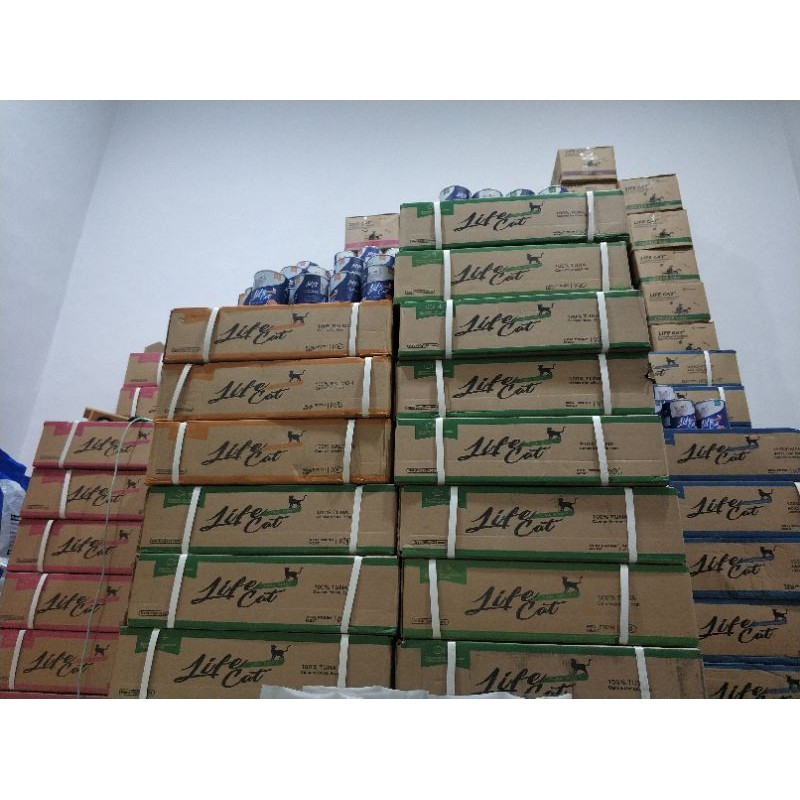 Life CAT Kaleng KITTEN ADULT Paket BOX