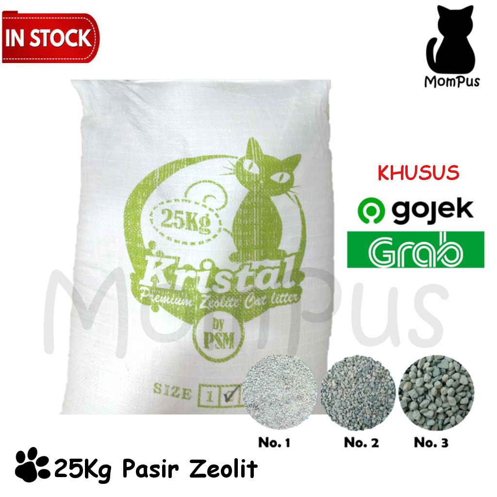 Zeolite CAT Litter Karung 25kg