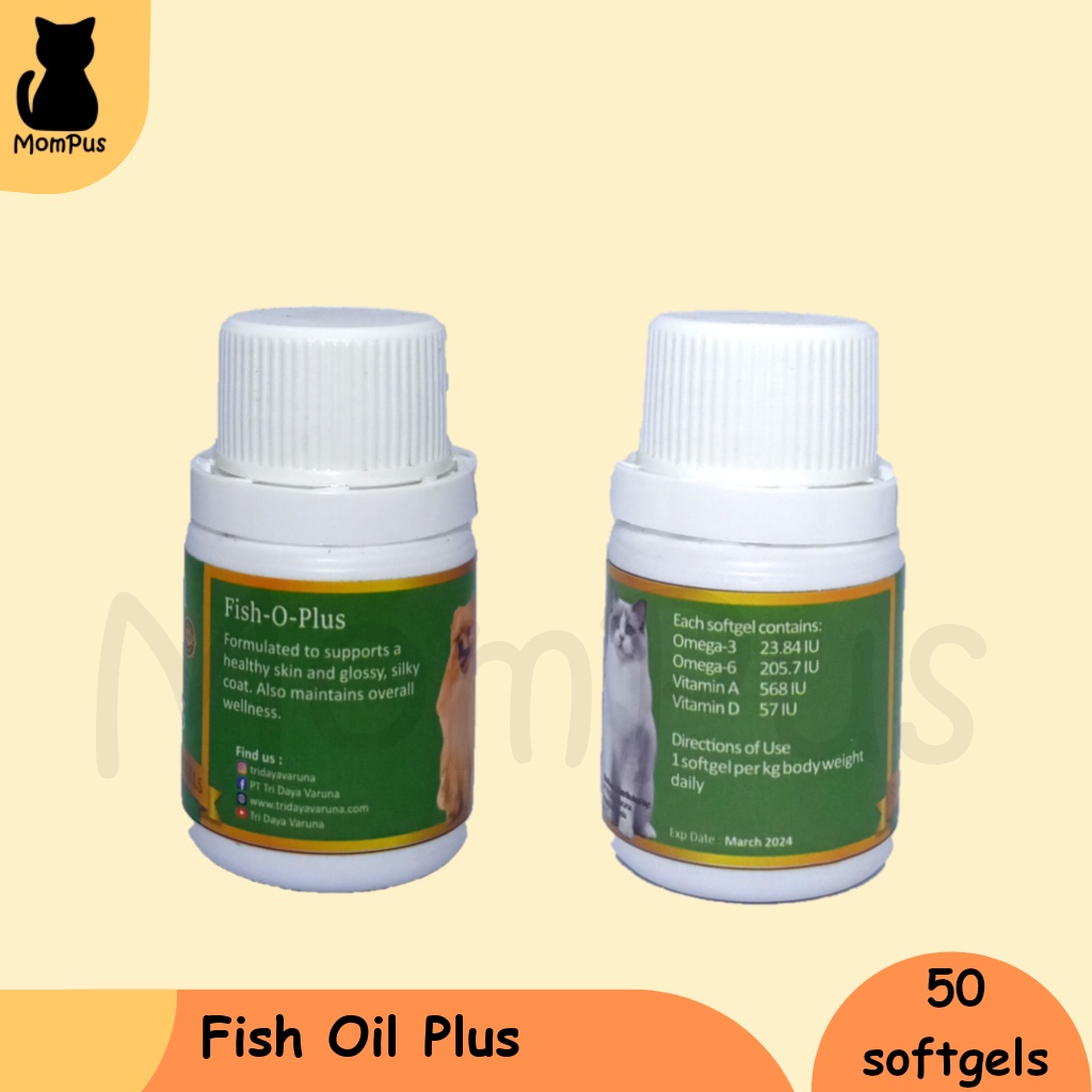 Fish Oil Plus 50 Kapsul