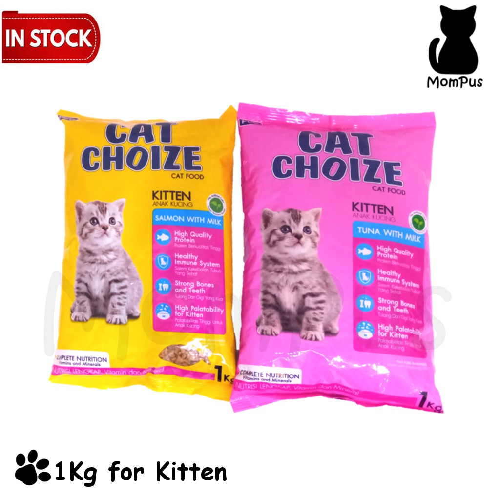 Cat Choize KITTEN 1kg Tuna / Salmon with Milk
