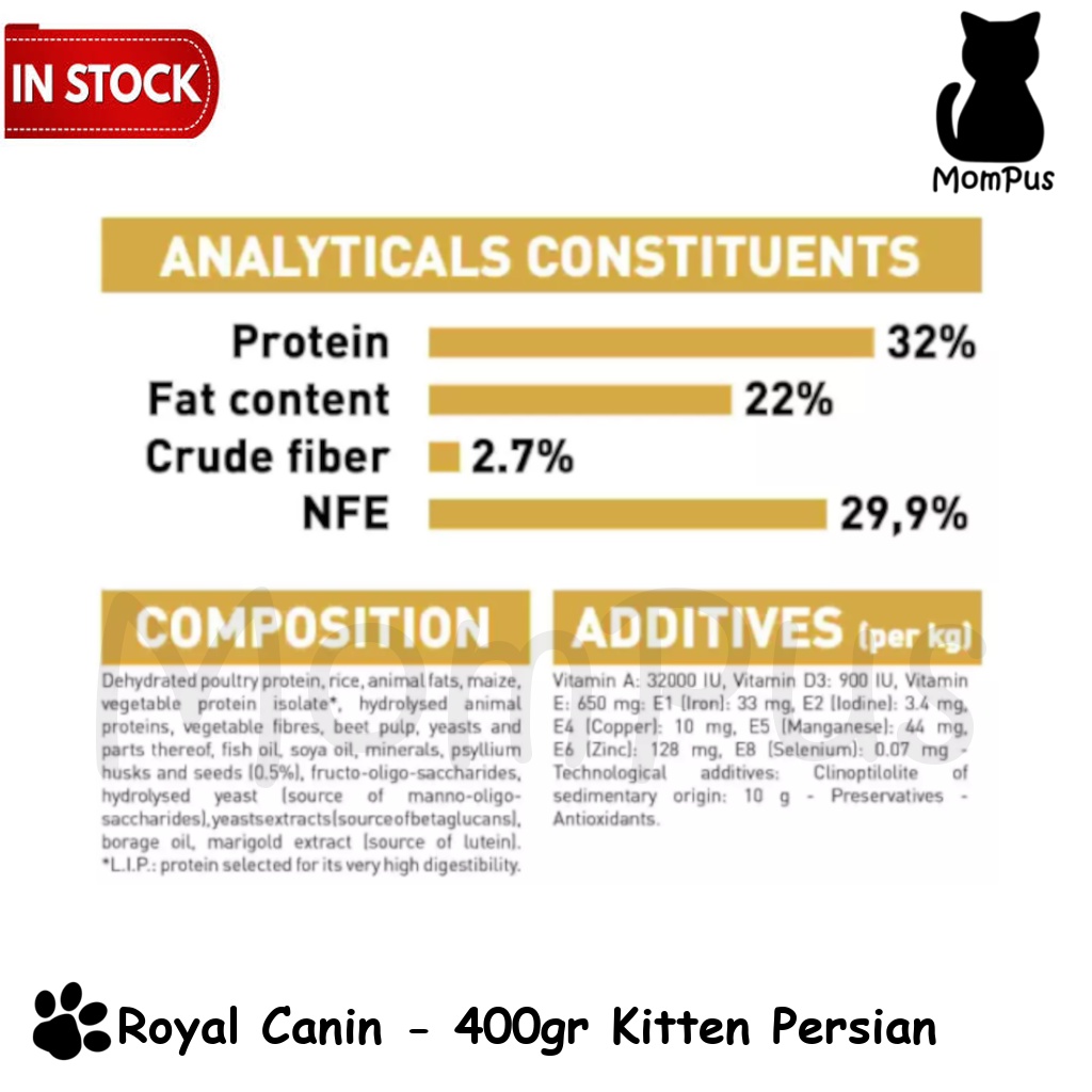 Royal Canin KITTEN Persian 400gr