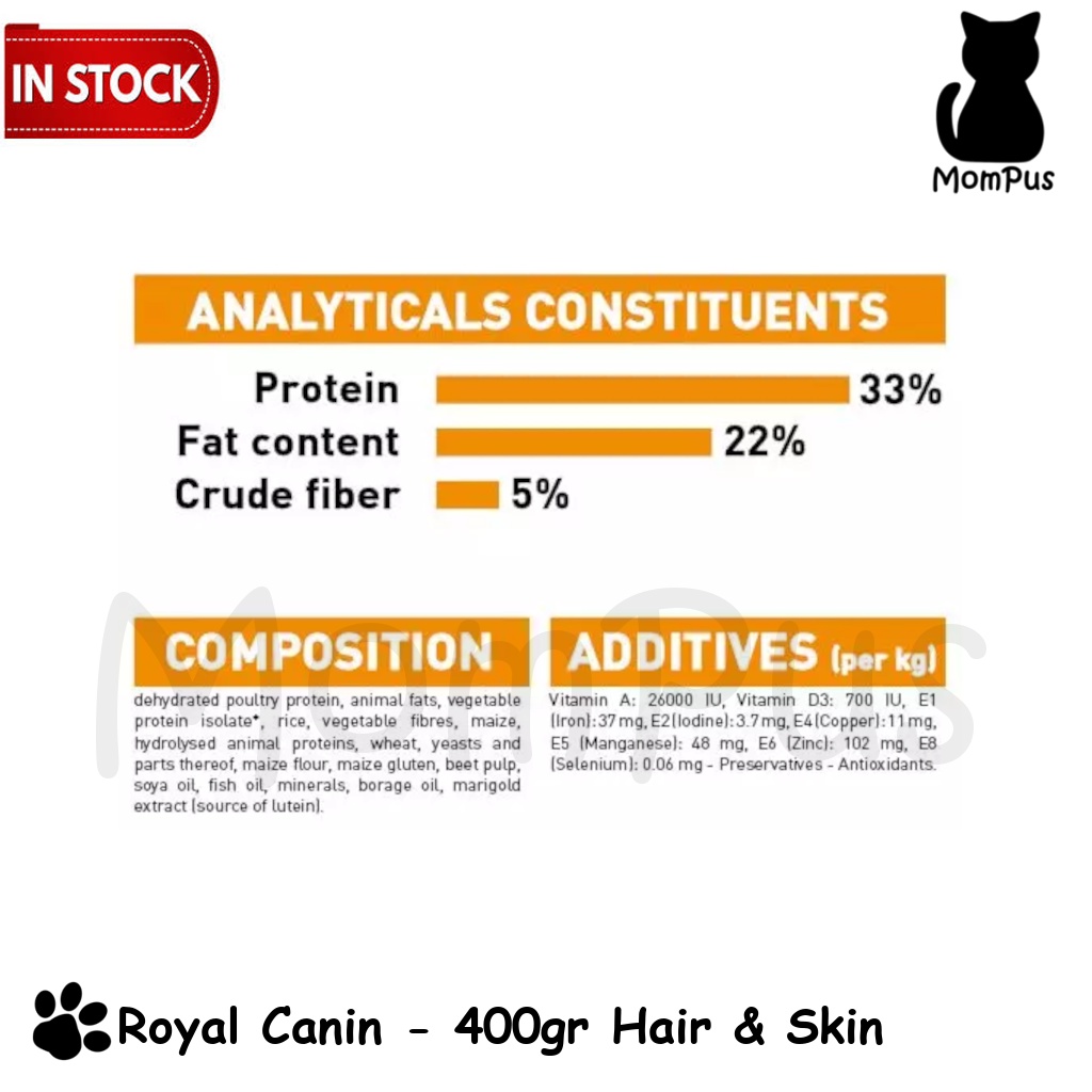Royal Canin Hair & Skin 400g
