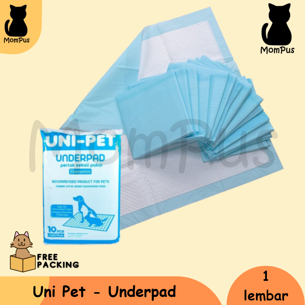 Uni Pet Underpad Alas Pipis Poop BAB KUCING
