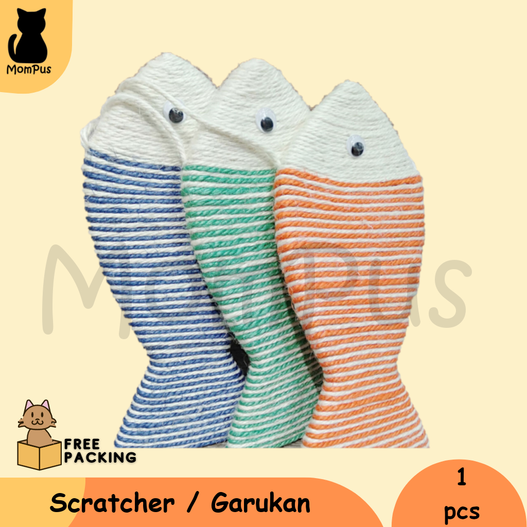 Garukan KUCING Tali Rami