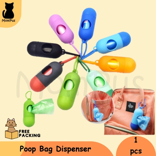 Image of Poop Bag Dispenser KUCING Kantong Kotoran Sampah Gantungan Tas