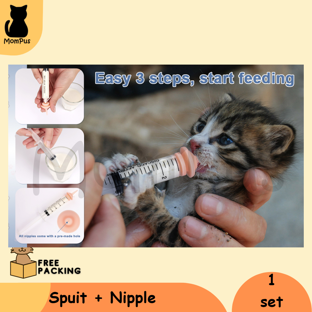 Miracle Nipple + Spuit Dot Pentil Baby CAT