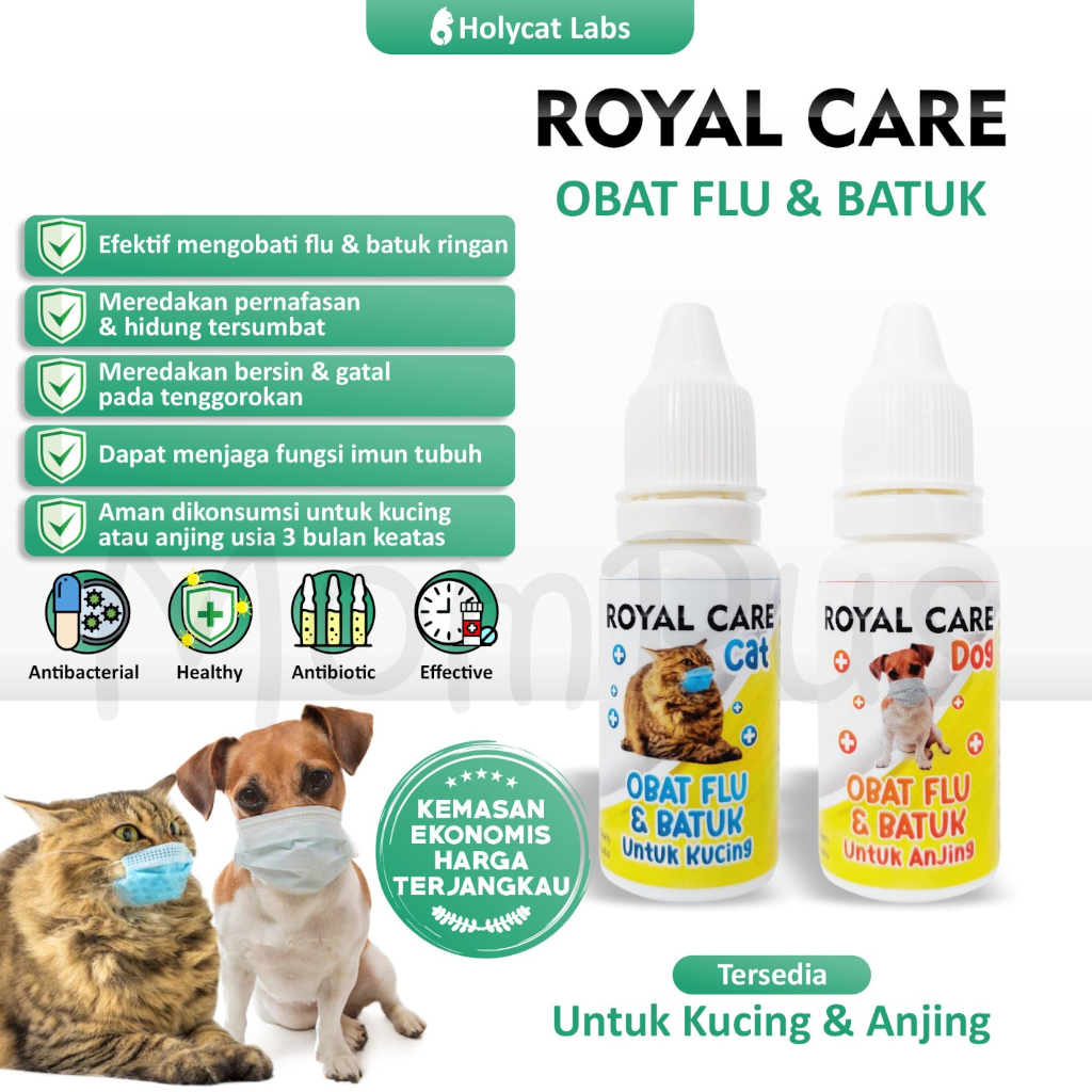 Royal Care Obat Flu Batuk 10mL KUCING