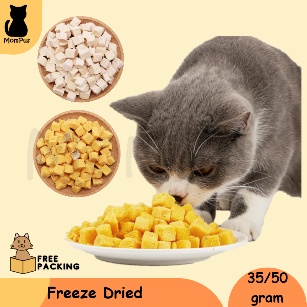 Freeze Dried Chicken Cubes & Egg Yolk
