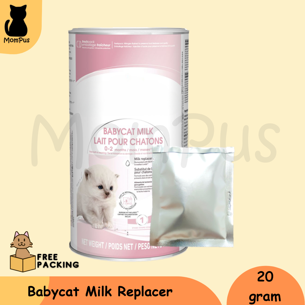 Baby CAT Milk Replacer 100gr FRESHPACK / 50gr 20gr SHAREPACK Susu Bayi Anak KUCING Premium