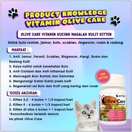 Olive Care 1 Botol (isi 10 Kapsul) All Varian