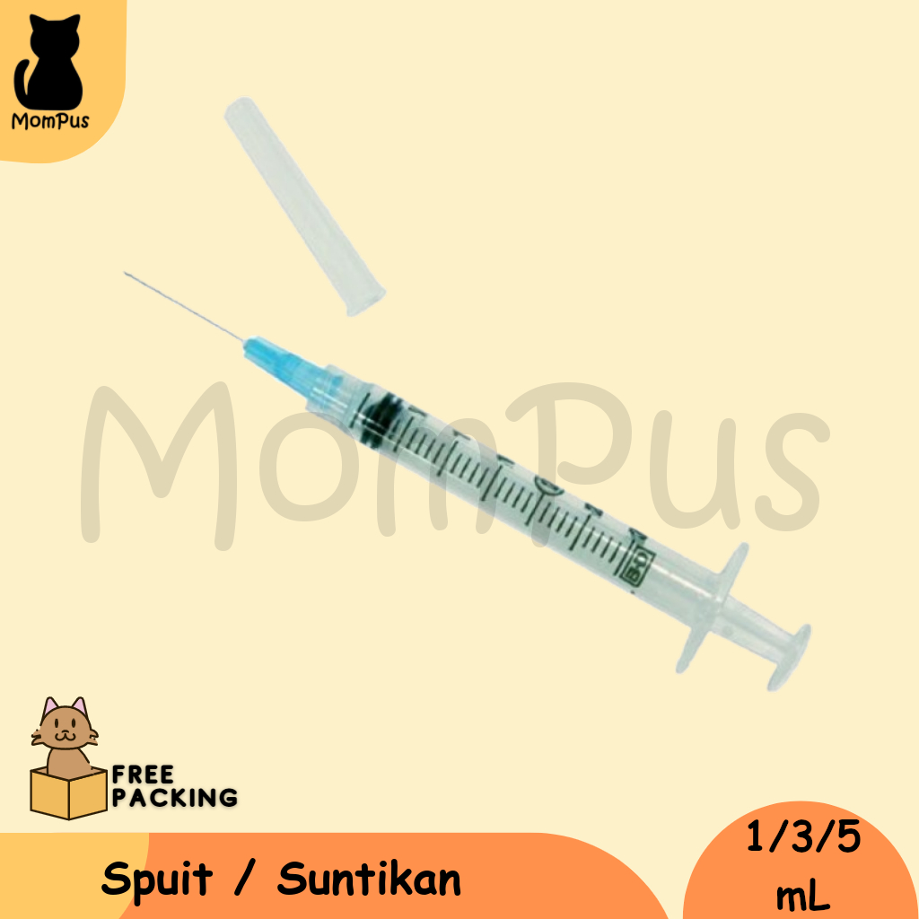 Spuit 1mL / 3mL / 5mL Suap