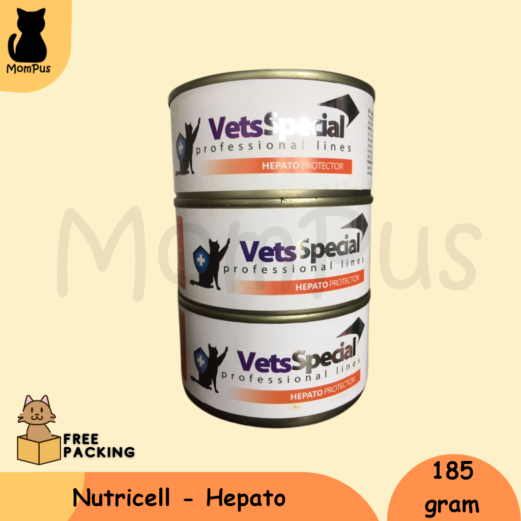 Nutricell Vets Special KUCING Hepato 185gr
