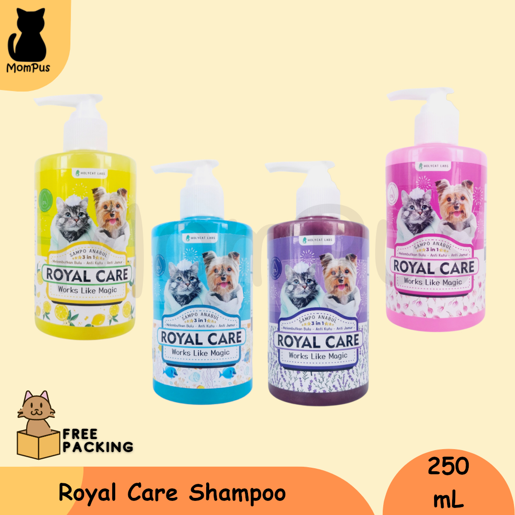 Shampoo Kucing ROYAL CARE 3in1 250mL
